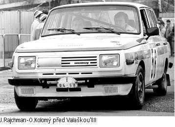 Rallye Valask zima 1988