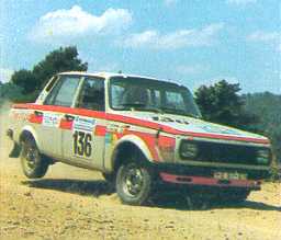 Wolfgang Krgel-Dieter Schenk na Rallye Acropolis 1983