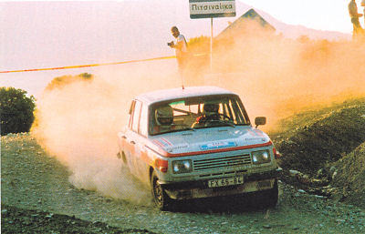 Heimbrger-Bruchmann na Rallye Acropolis 1986