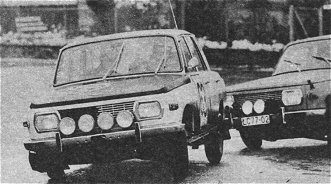 Strehlow-Malsch honí posádku Wetzel/Immisch, Wartburg rallye 1970