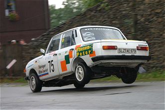 Klikněte pro zvětšení - Wartburg na Rallye Erzgebirge (SRN) 2005