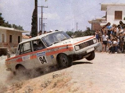 K.-D. Krügel-W. Heitzmann na Rallye Acropolis 1983