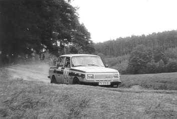 Heimbürger na Rallye Škoda 1985