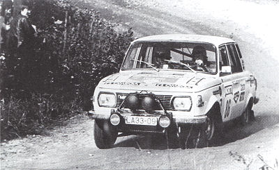 Niebergall-Malsch na Rallye 1000 jezer 1974