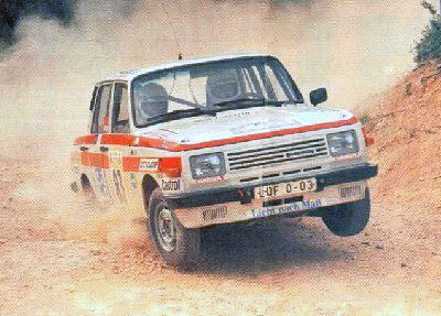 K.D.Krügel-Heitzmann na Rallye Acropolis 1987